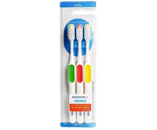 SENSODYNE T.B. DAILY PROTECTION SOFT 3S