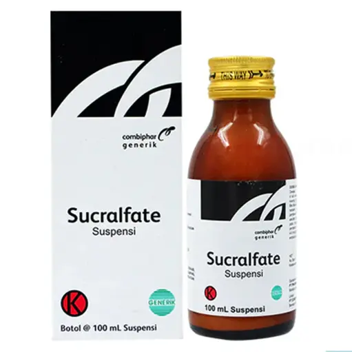 SUCRALFAT SUSPENSI 100 ML (COMBIPHAR)