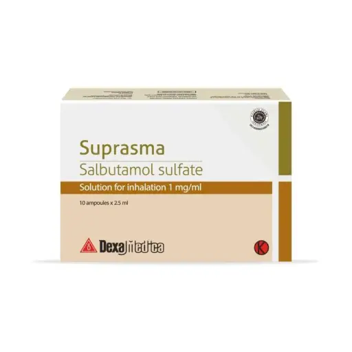 SUPRASMA SOLUTION FOR INHATION (Box/10Amp)