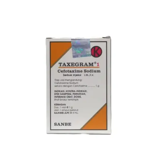 TAXEGRAM 1 GR INJEKSI