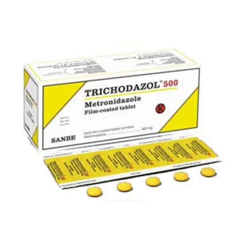 TRICHODAZOL 500 MG (Box/100 Tablet)
