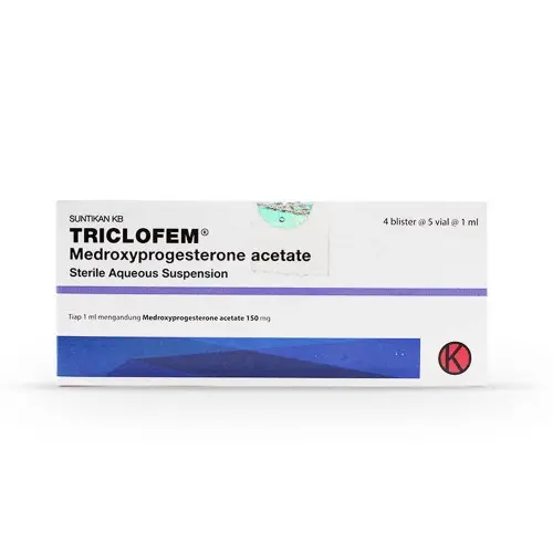 TRICLOFEM INJEKSI (Box/20 Vial)