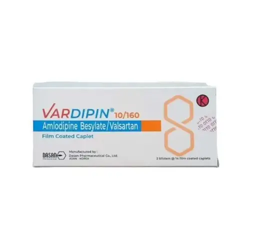 VARDIPIN 10/160 MG (BOX 28 KAPLET)