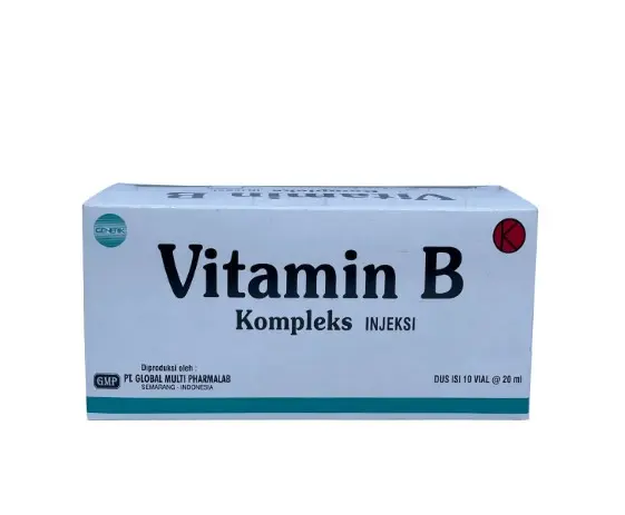 VITAMIN B COMP INJEKSI 20 ML Box/10 Vial (GLOBAL) | Tabi Anugerah ...